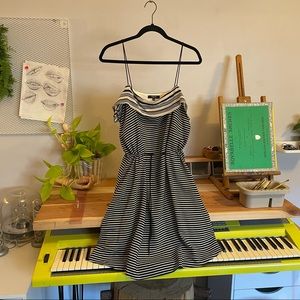 Madewell Striped Silk Sun Dress